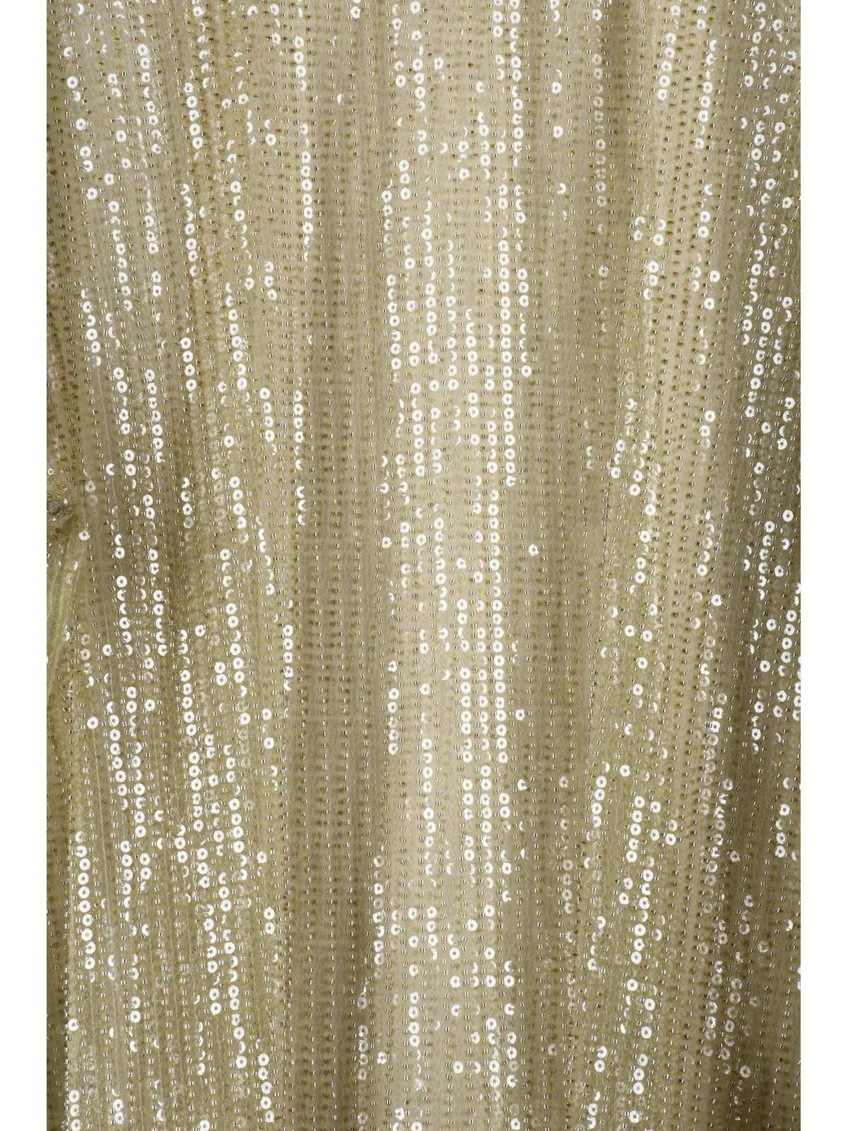 Green Polyester Women's Sequin Blouse