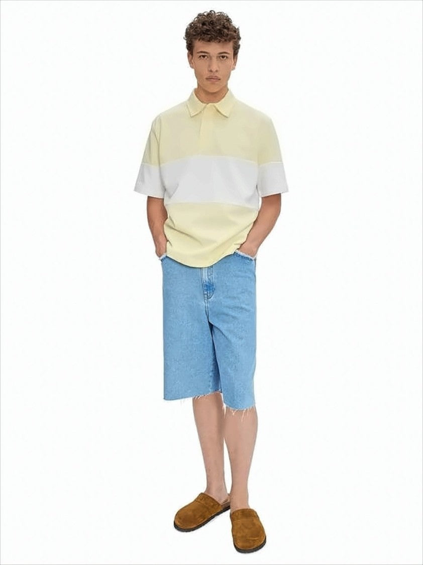Light Blue Denim Shorts