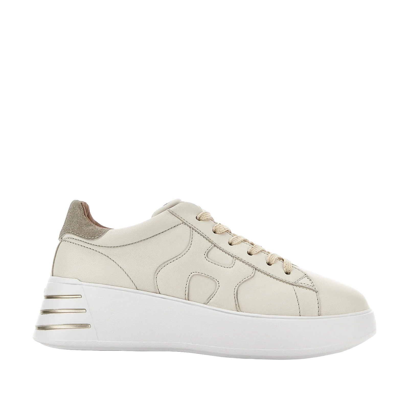 Refined Low-Top Sneakers With Metallic Accents
