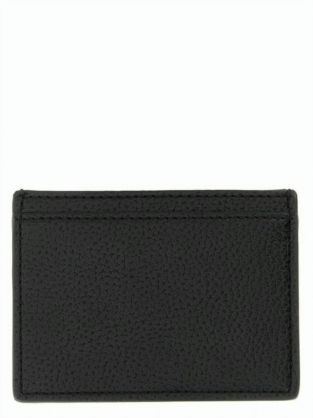Textured Black Card Wallet