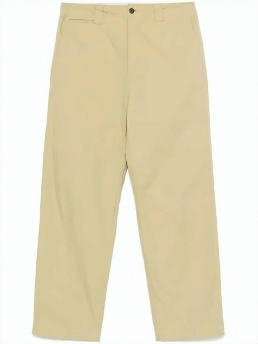 Classic Relaxed-Fit Straight-Leg Pants with Belt Loops