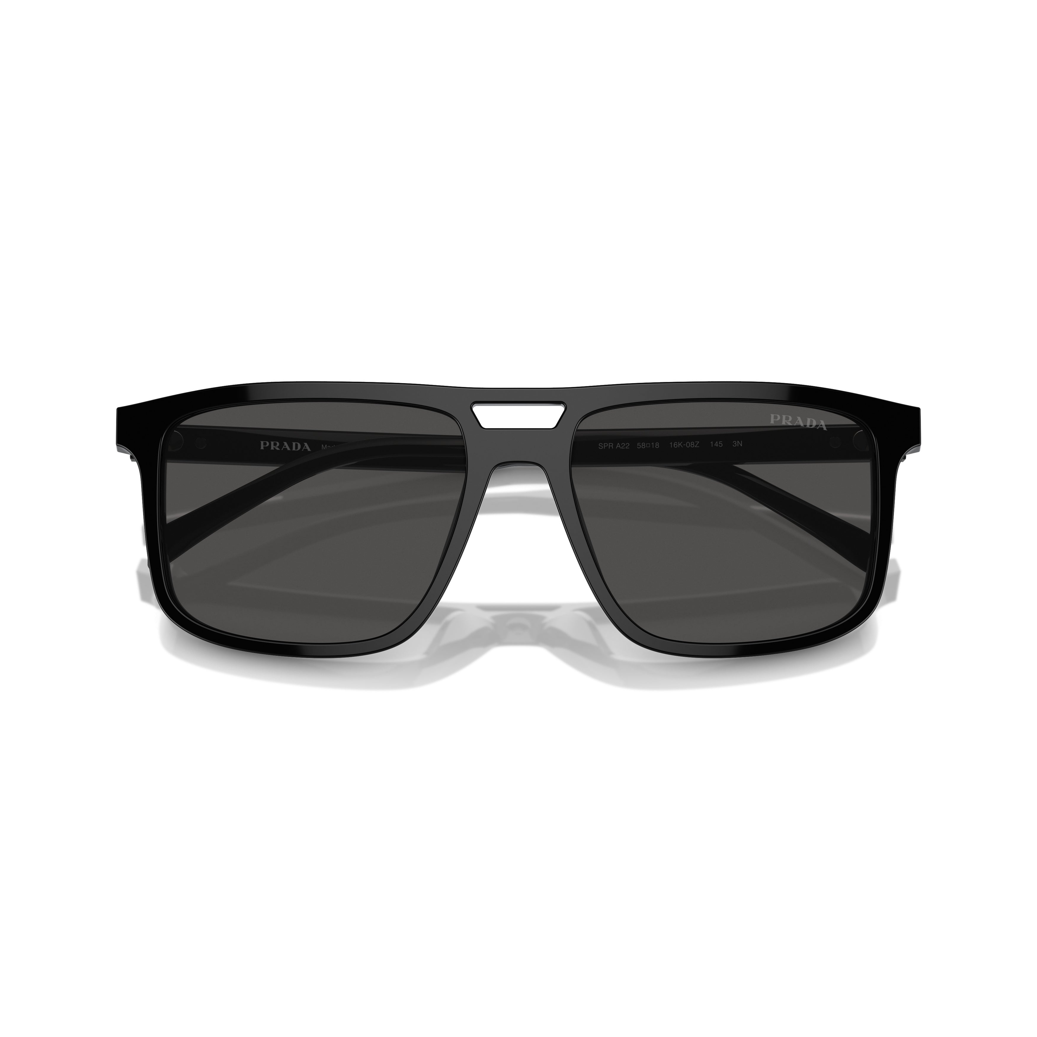0pr A22s Bold Rectangular Acetate Sunglasses