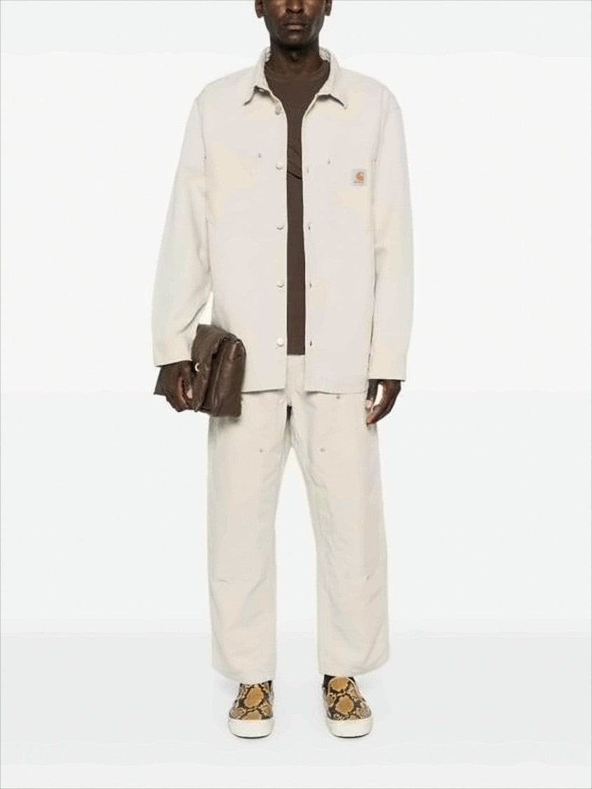 Relaxed Fit Cotton-Linen Blend Jacket