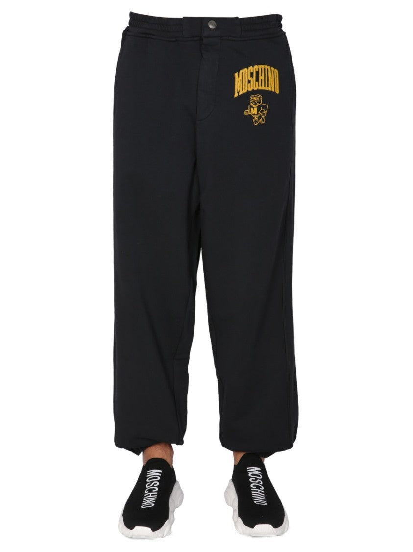 Relaxed Fit Black Jogging Pants