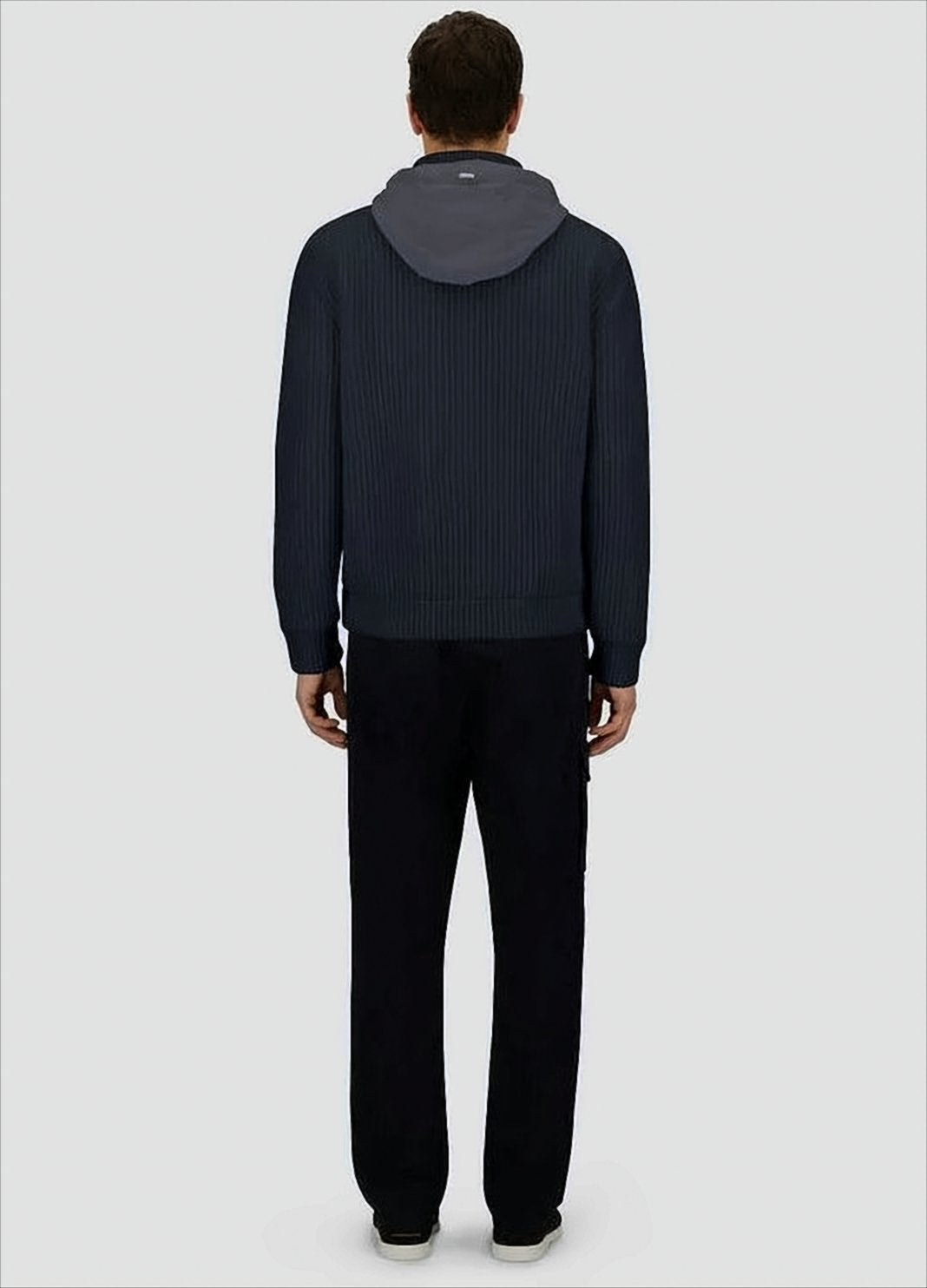 Wool Jacket With High Collar