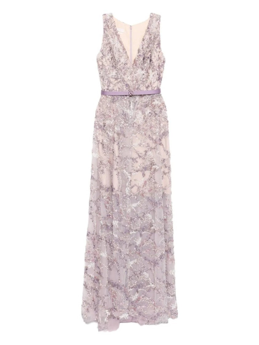 Embroidered Long Dress