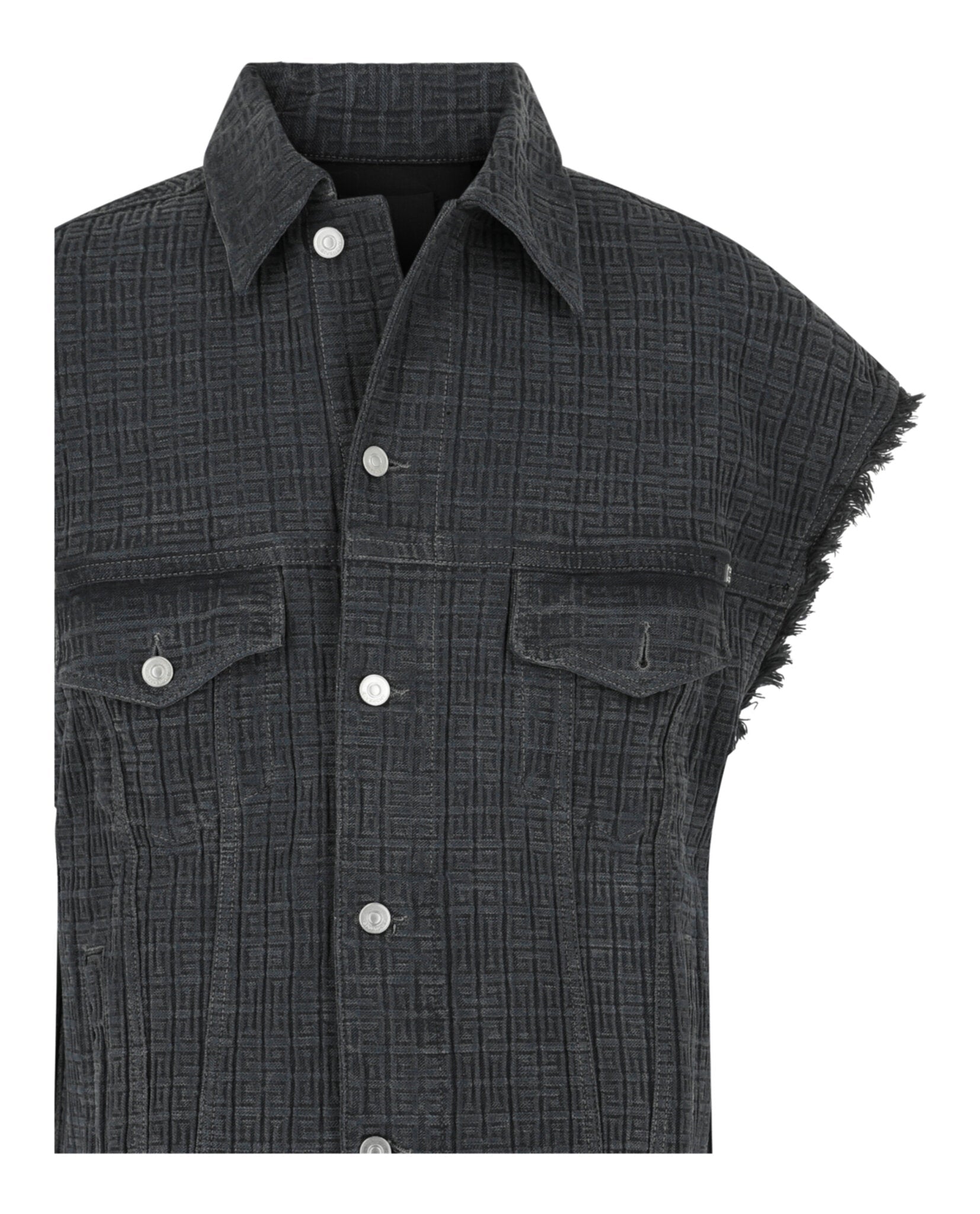 Oversized 4G Denim Vest