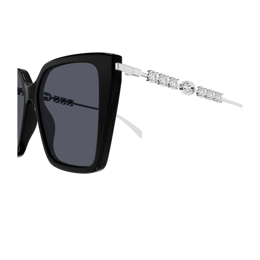 Gg1967S Linea Emblem Square Frame Sunglasses