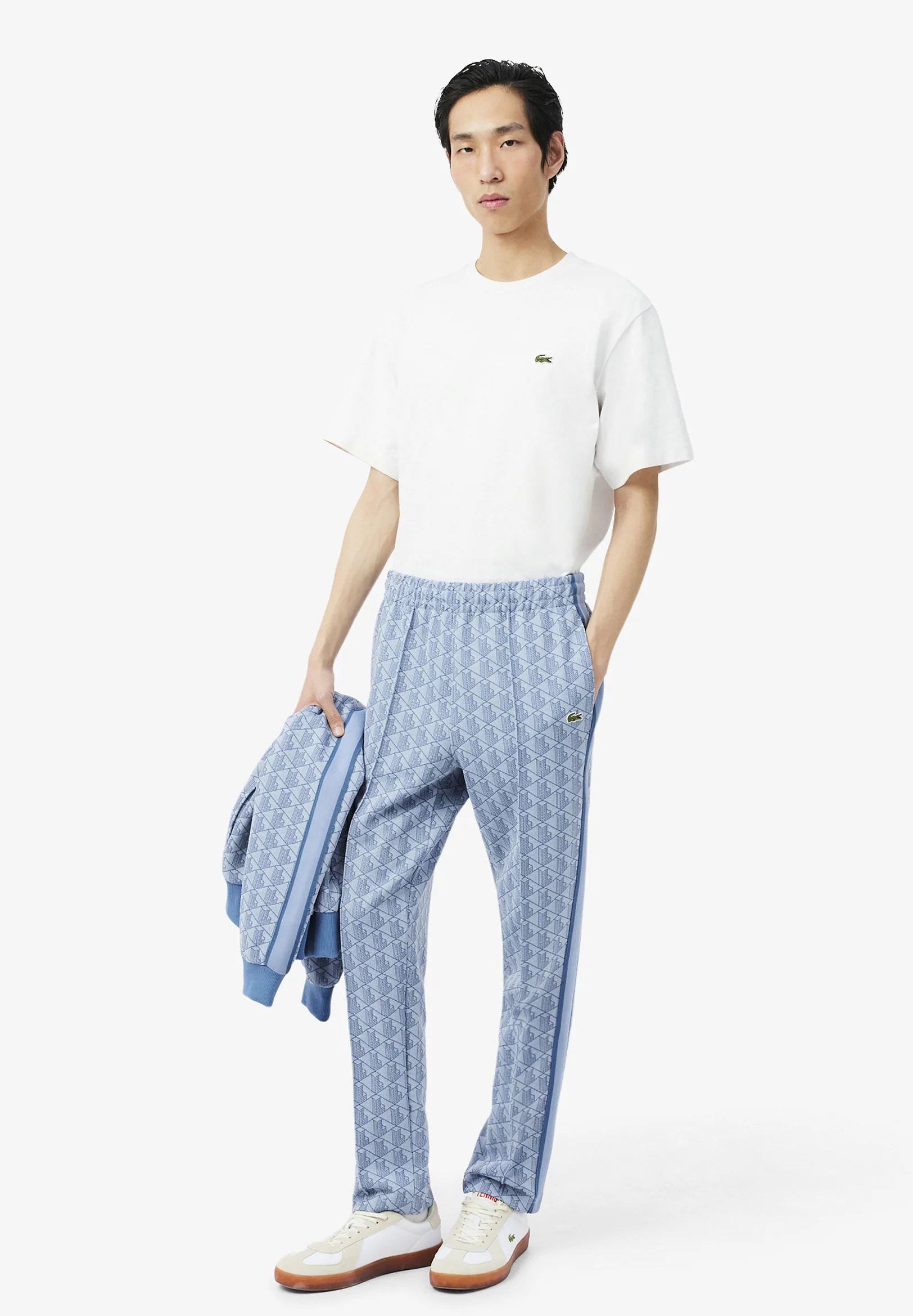 Light Blue Paris Monogram Pants
