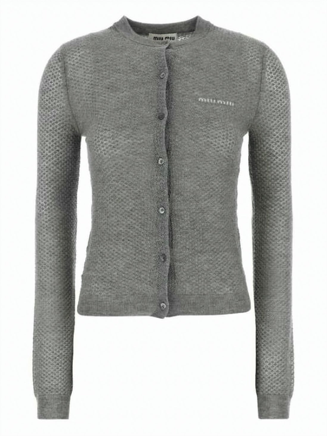 Textured Cashmere Cardigan