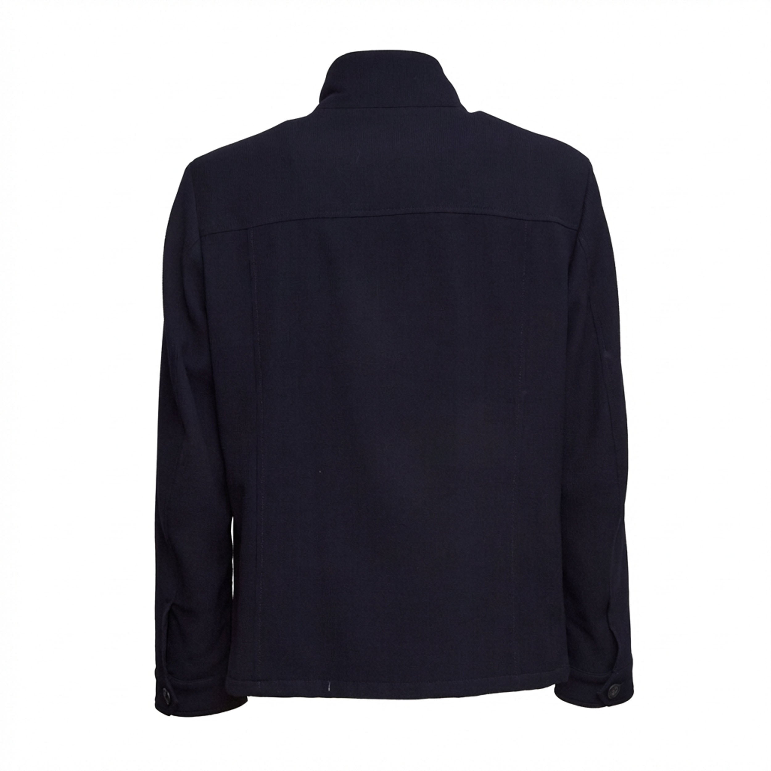 Wool & Cotton Stretch Short Travel Jacket