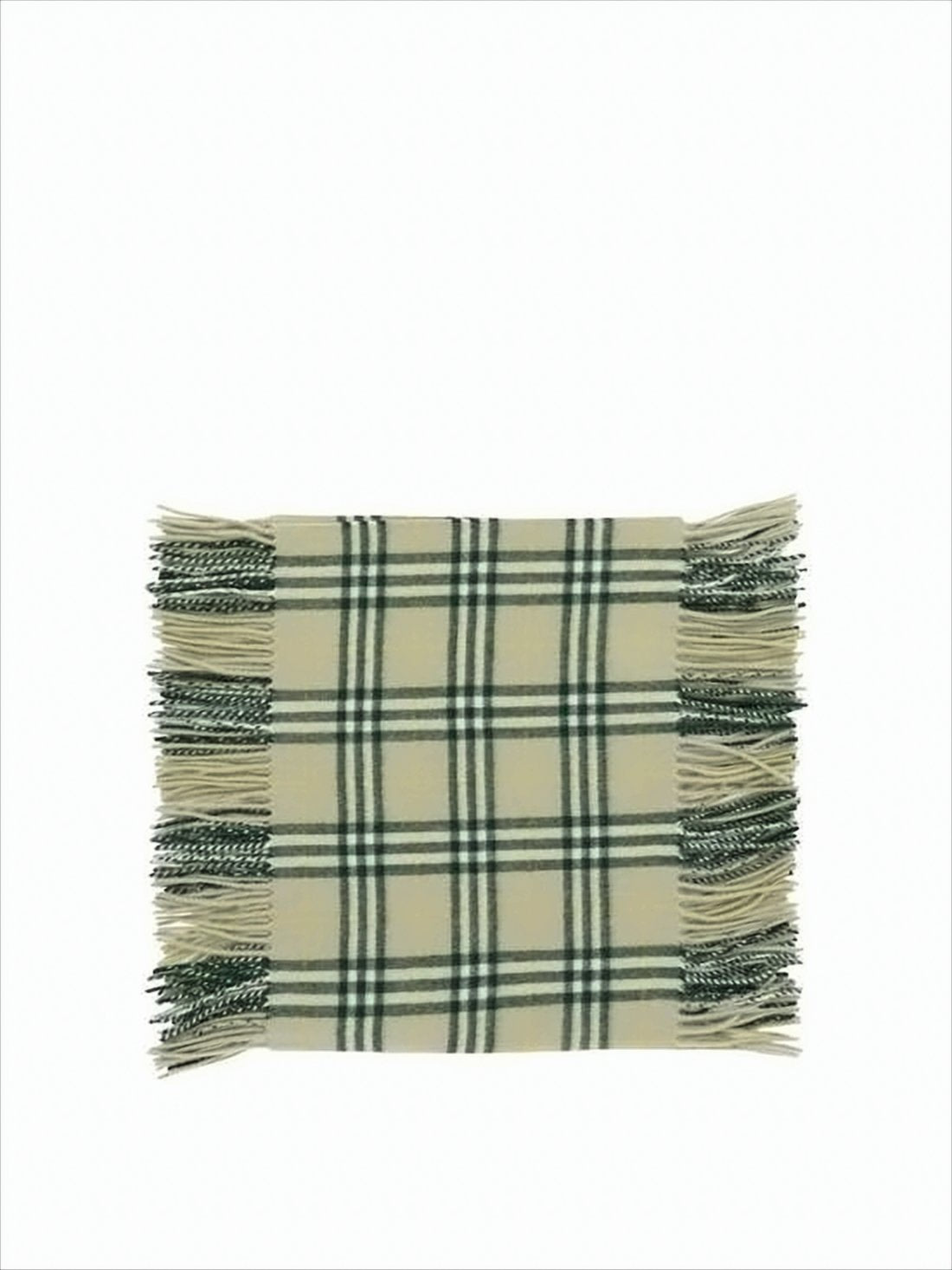 Classic Plaid Cashmere Scarf