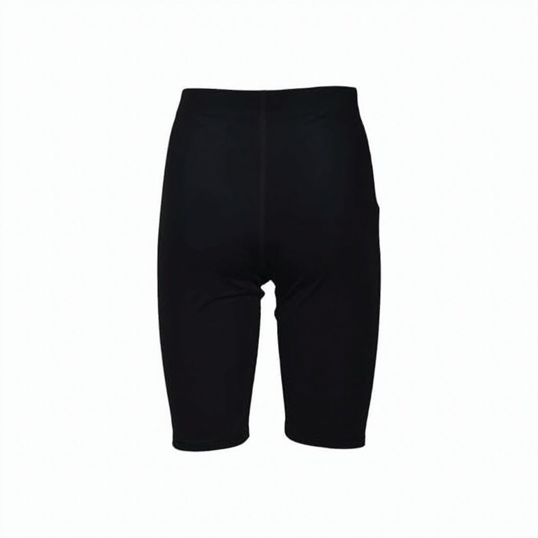 Knee-Length Fitted Shorts with High Waist