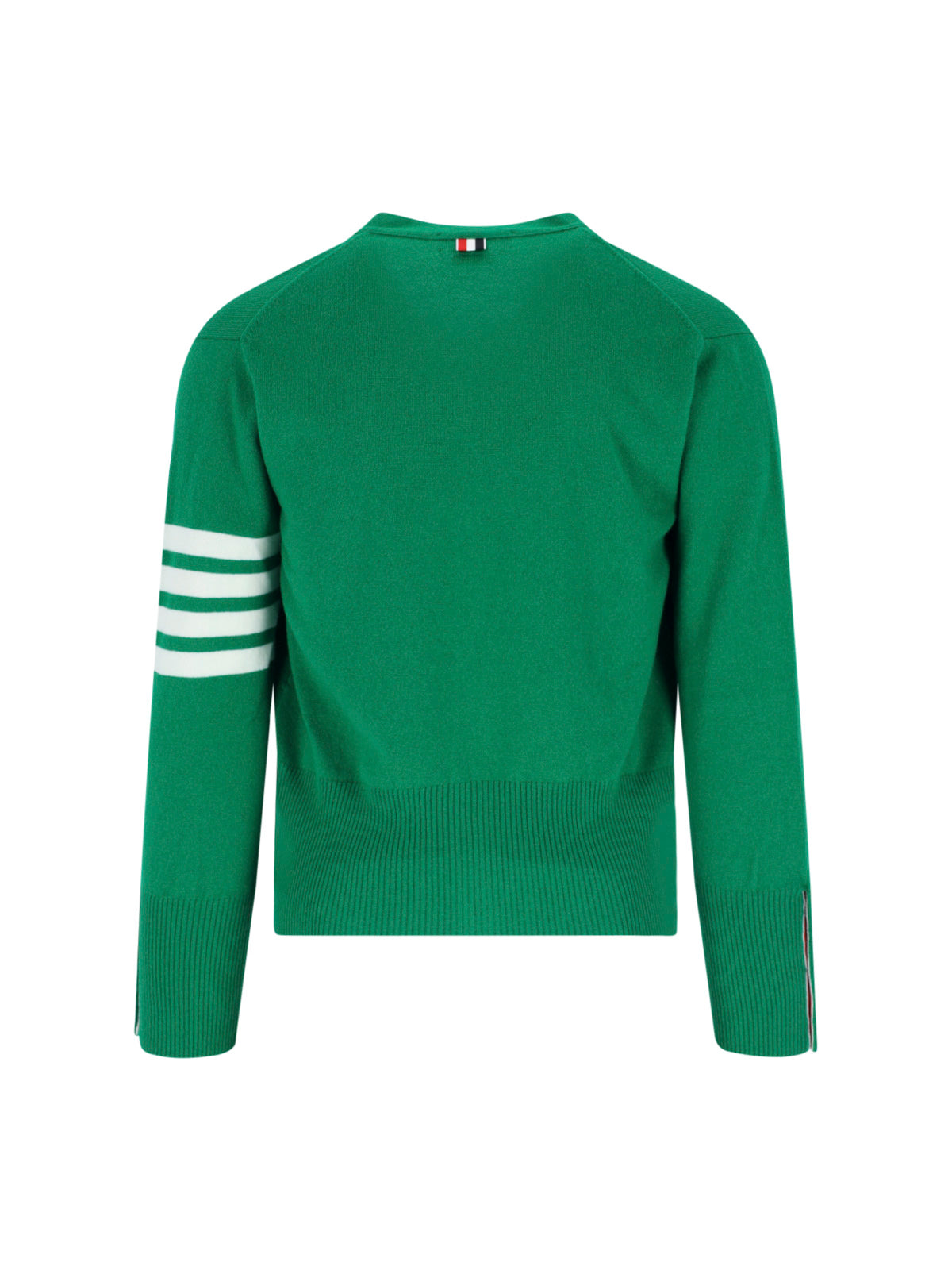 4 Bar Green Cashmere Cardigan