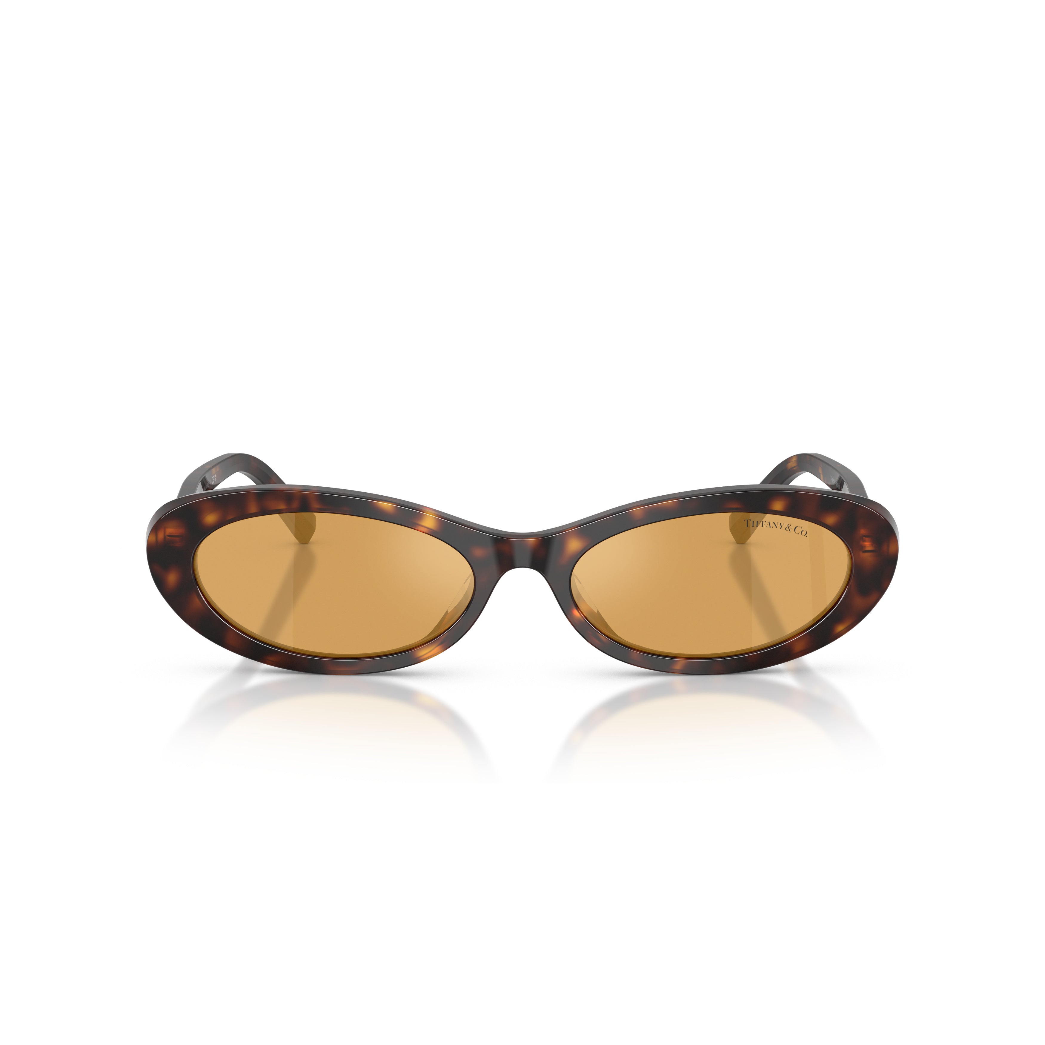0tf4250 Oval Tortoiseshell Sunglasses