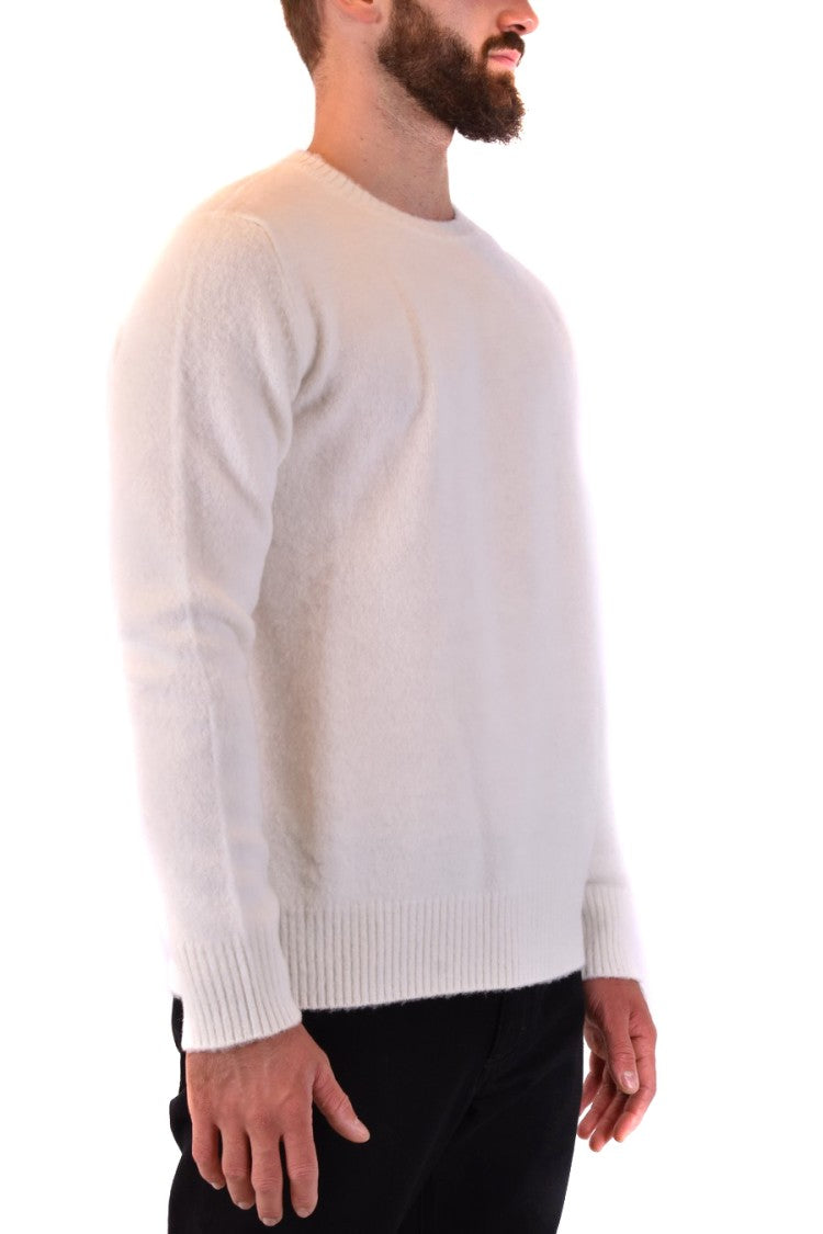 Soft White Wool Sweatshirt