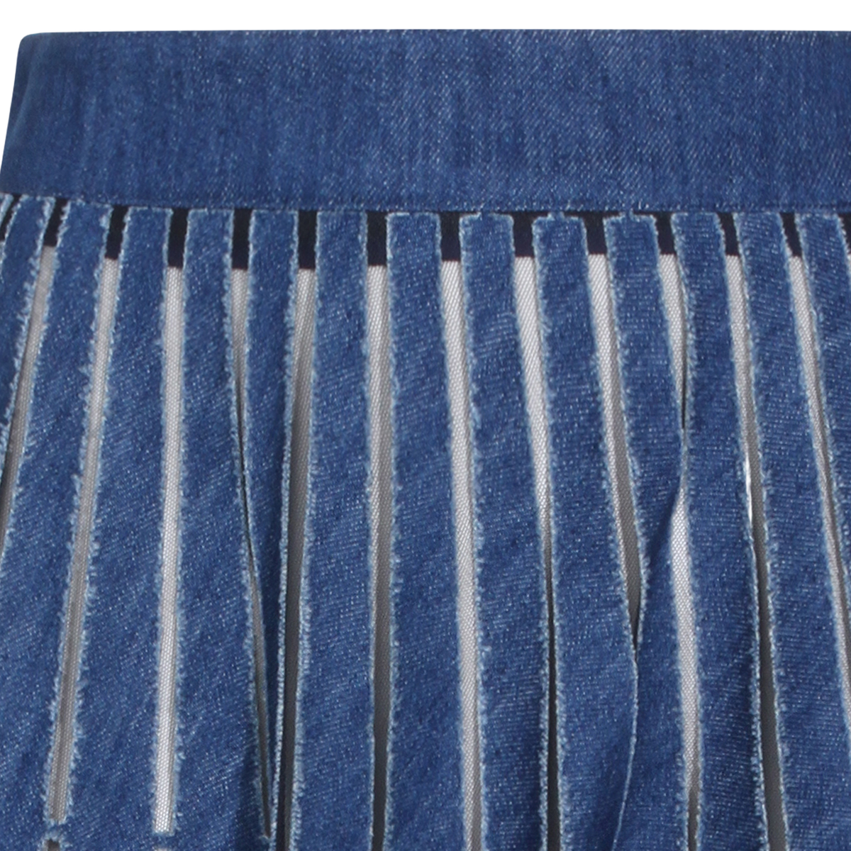 Pleated Midi Skirt