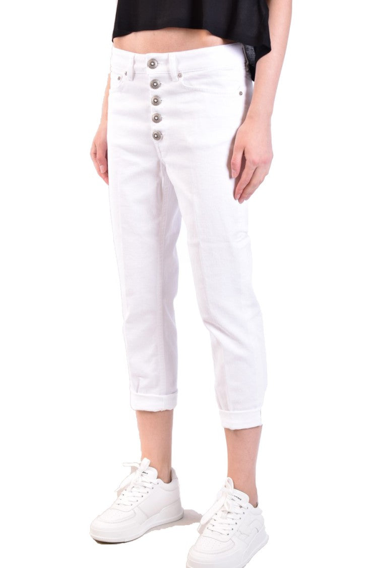 White Cotton Jeans
