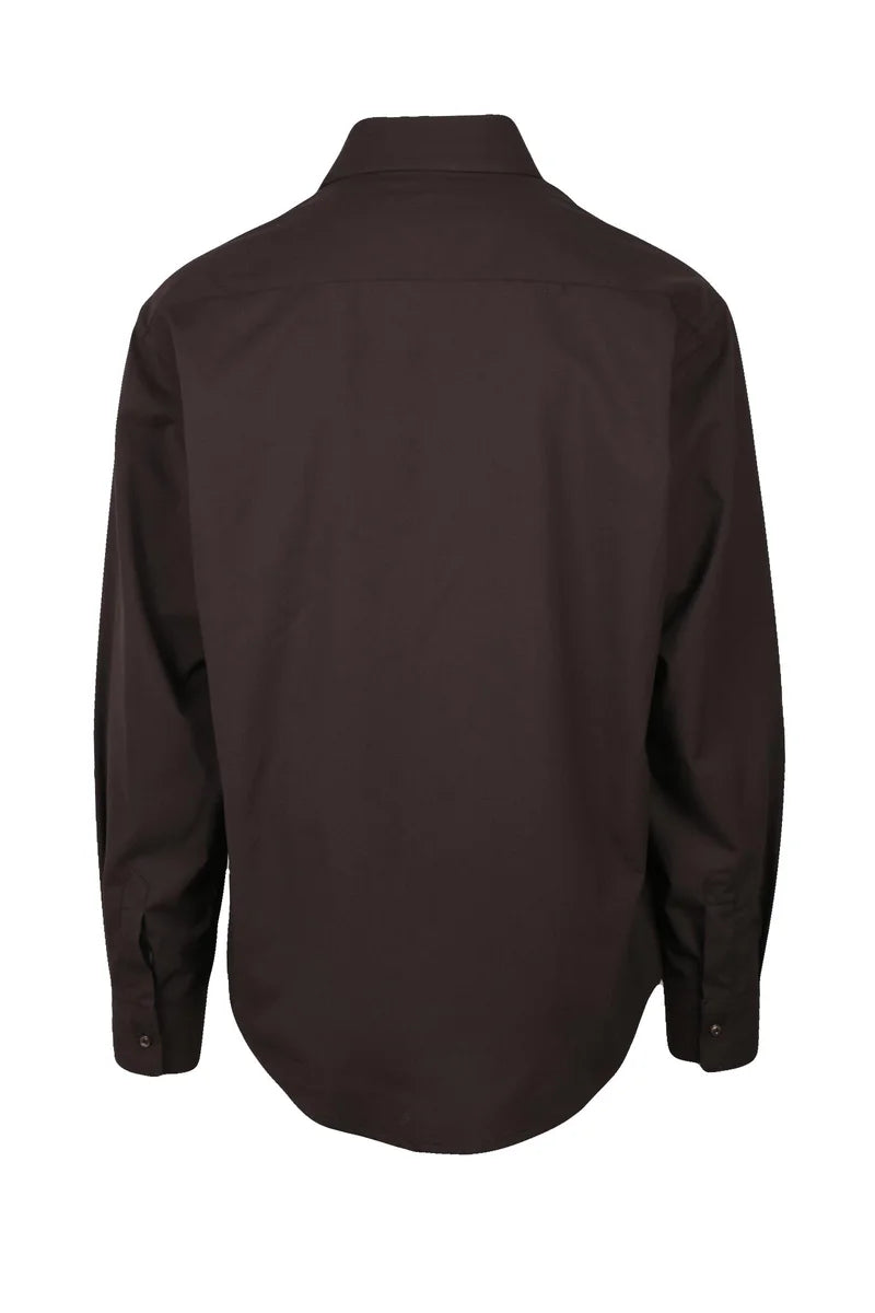 Shirt Polyester Viscose Elastane - Brown