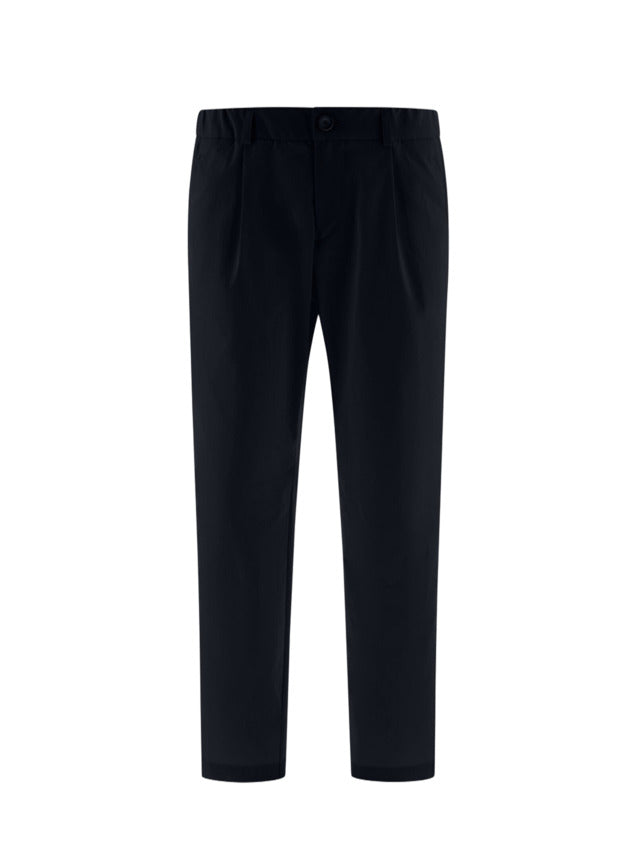 Soft Twill Stretch Pants With Relaxed Fit And Vintage Appeal