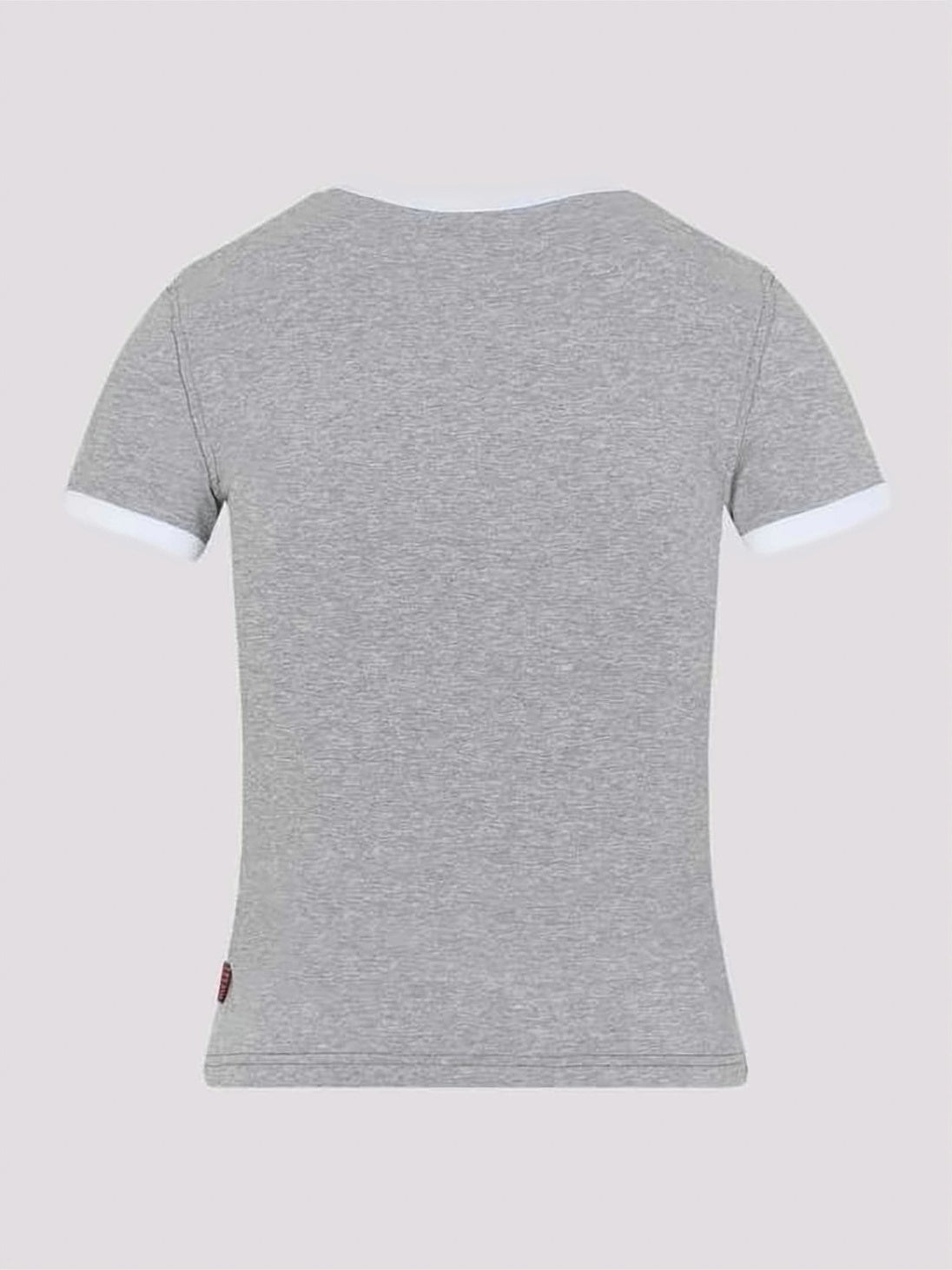 Fitted Short-Sleeve T-Shirt with Dolphin Graphic