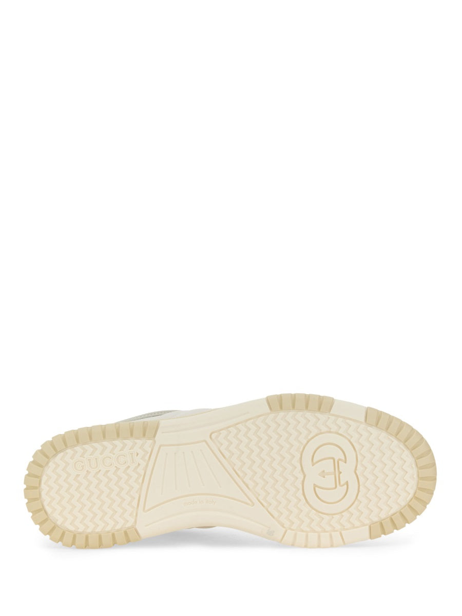 Leather Sneaker Featuring Sleek Design