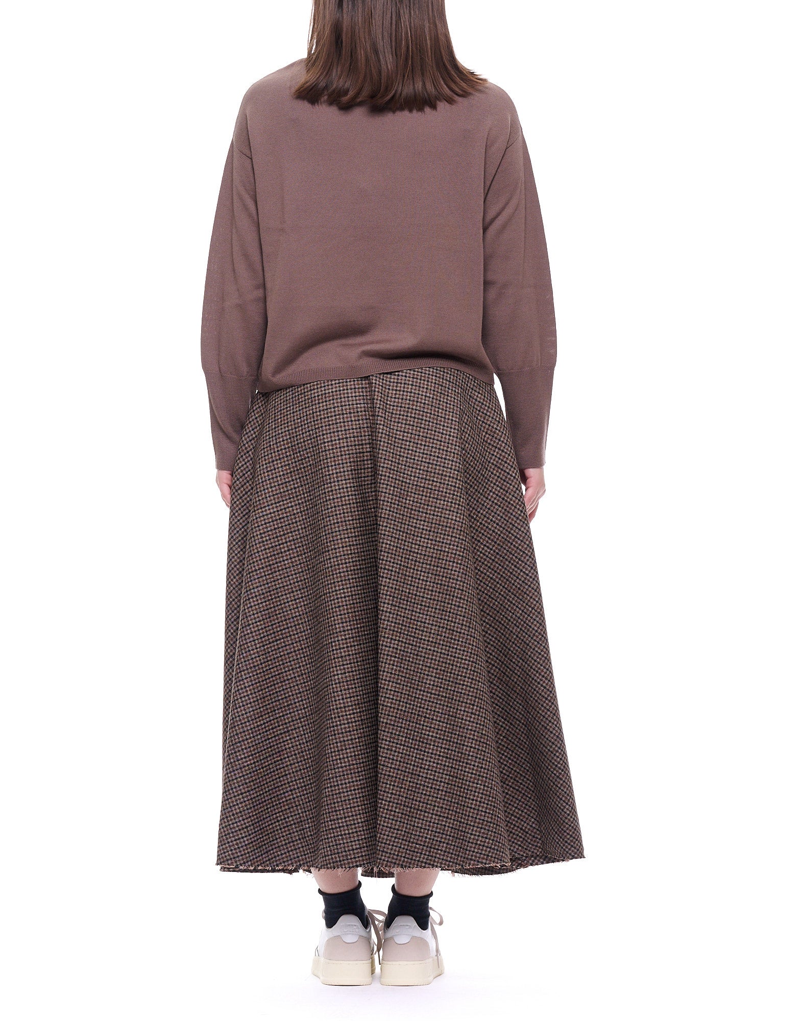 Women’S Virgin Wool High-Neck Sweater