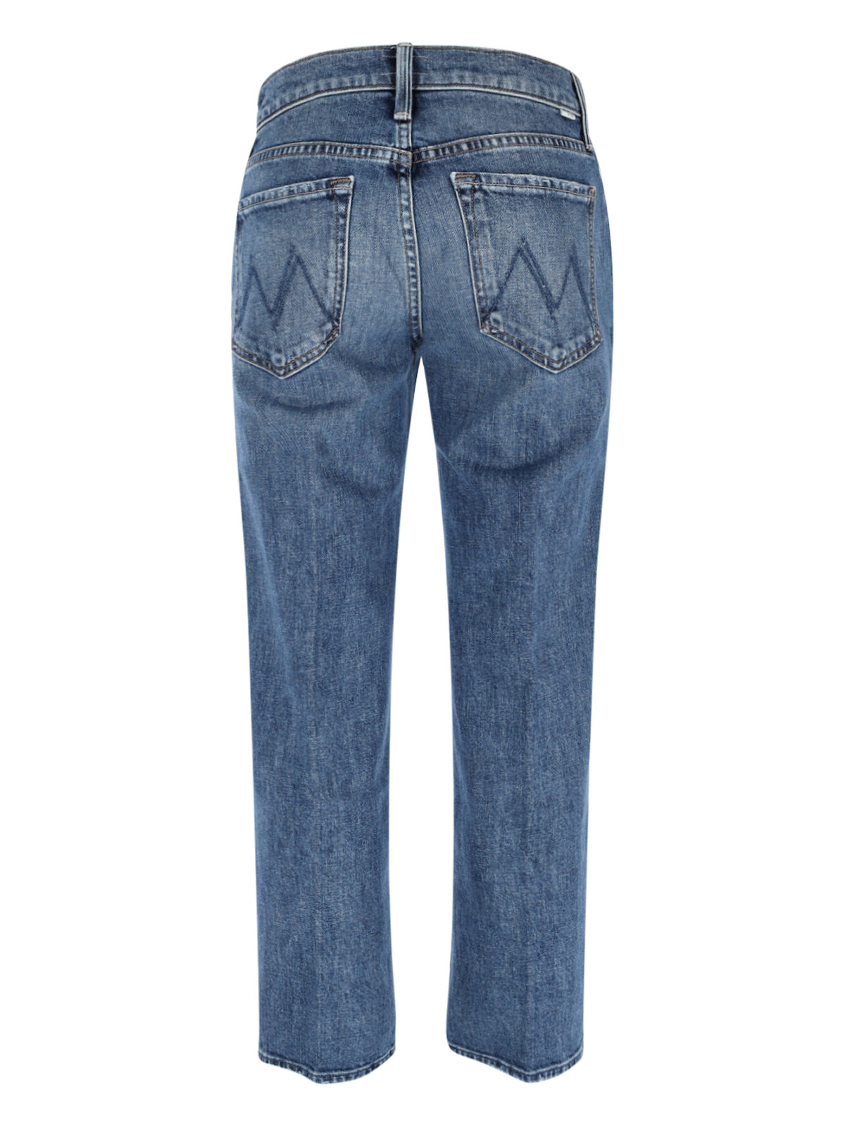 Straight Jeans In Stretch Cotton Denim