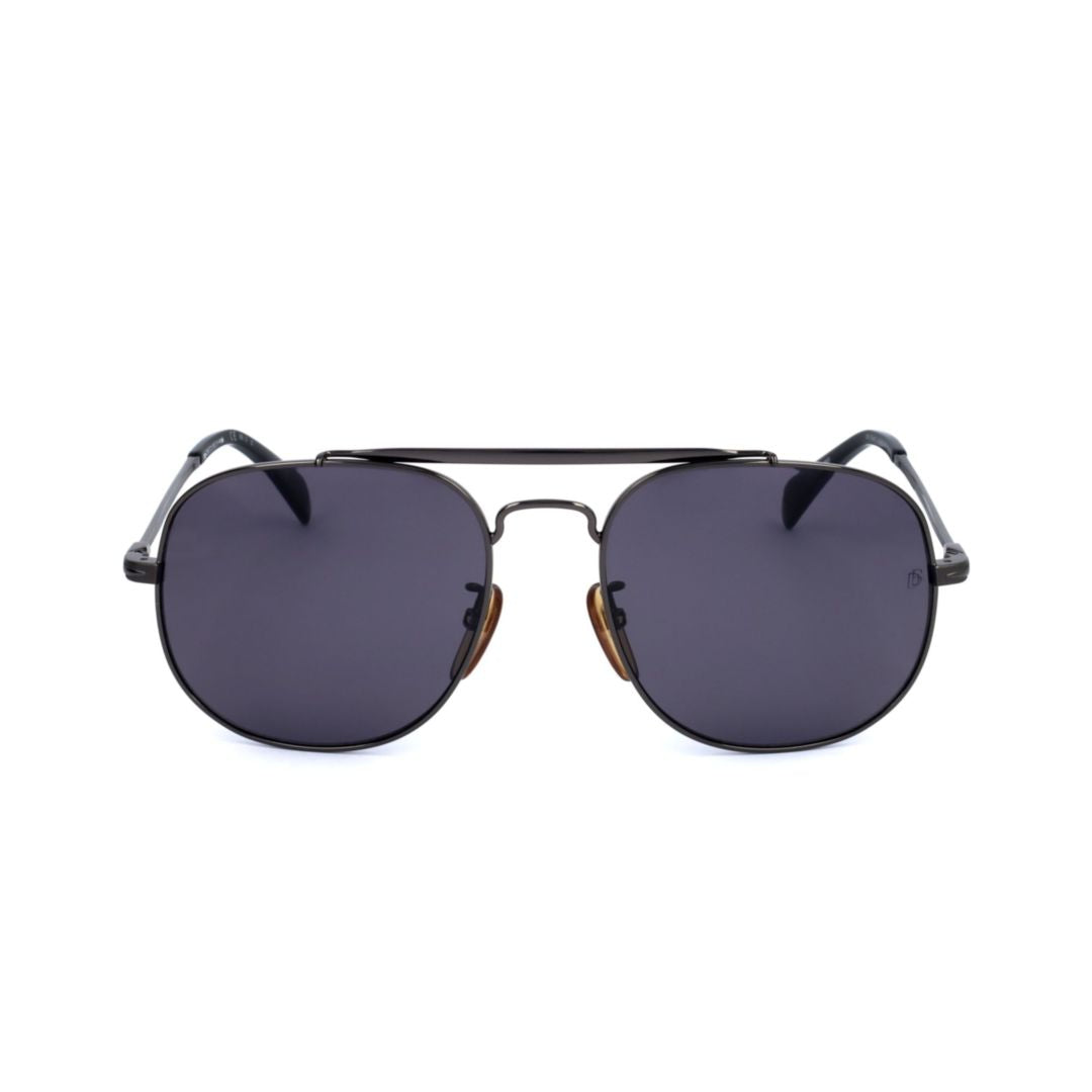 Db 7004/S Double Bridge Metal Sunglasses