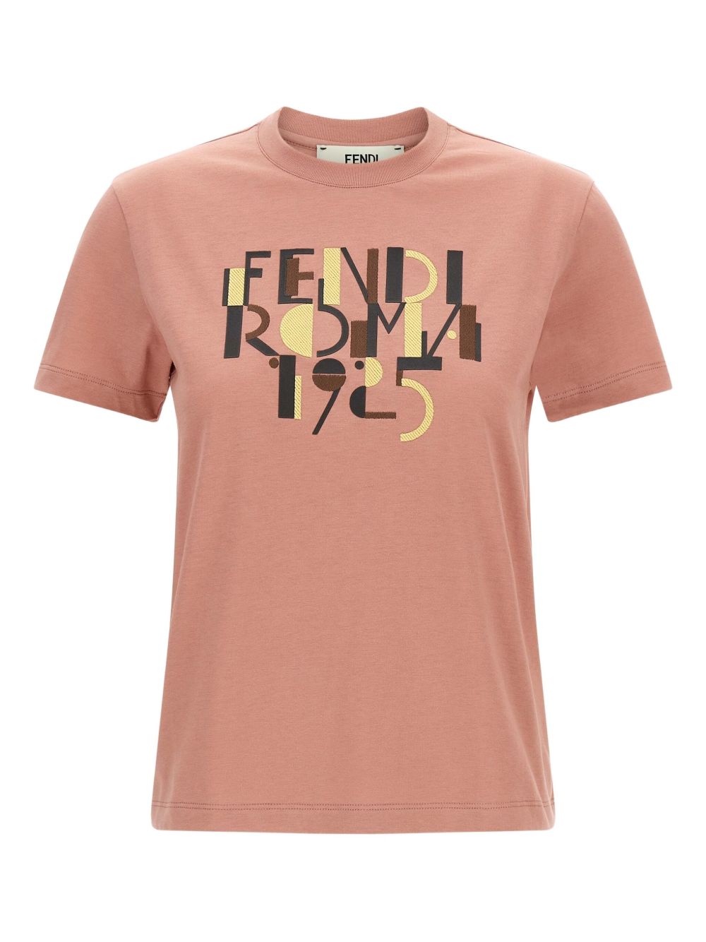 Custom Printed Pink Cotton T-Shirt