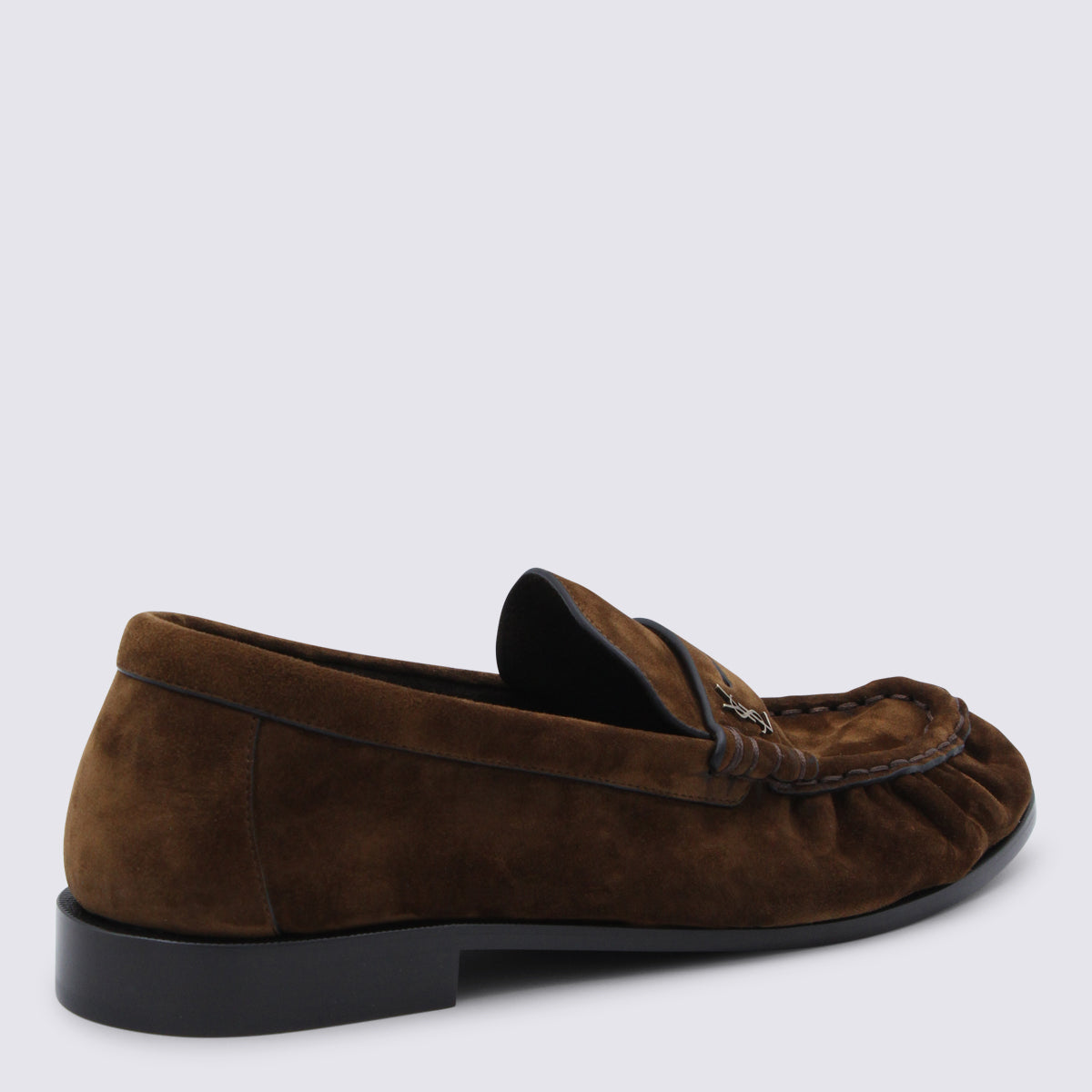 Brown Suede Loafers