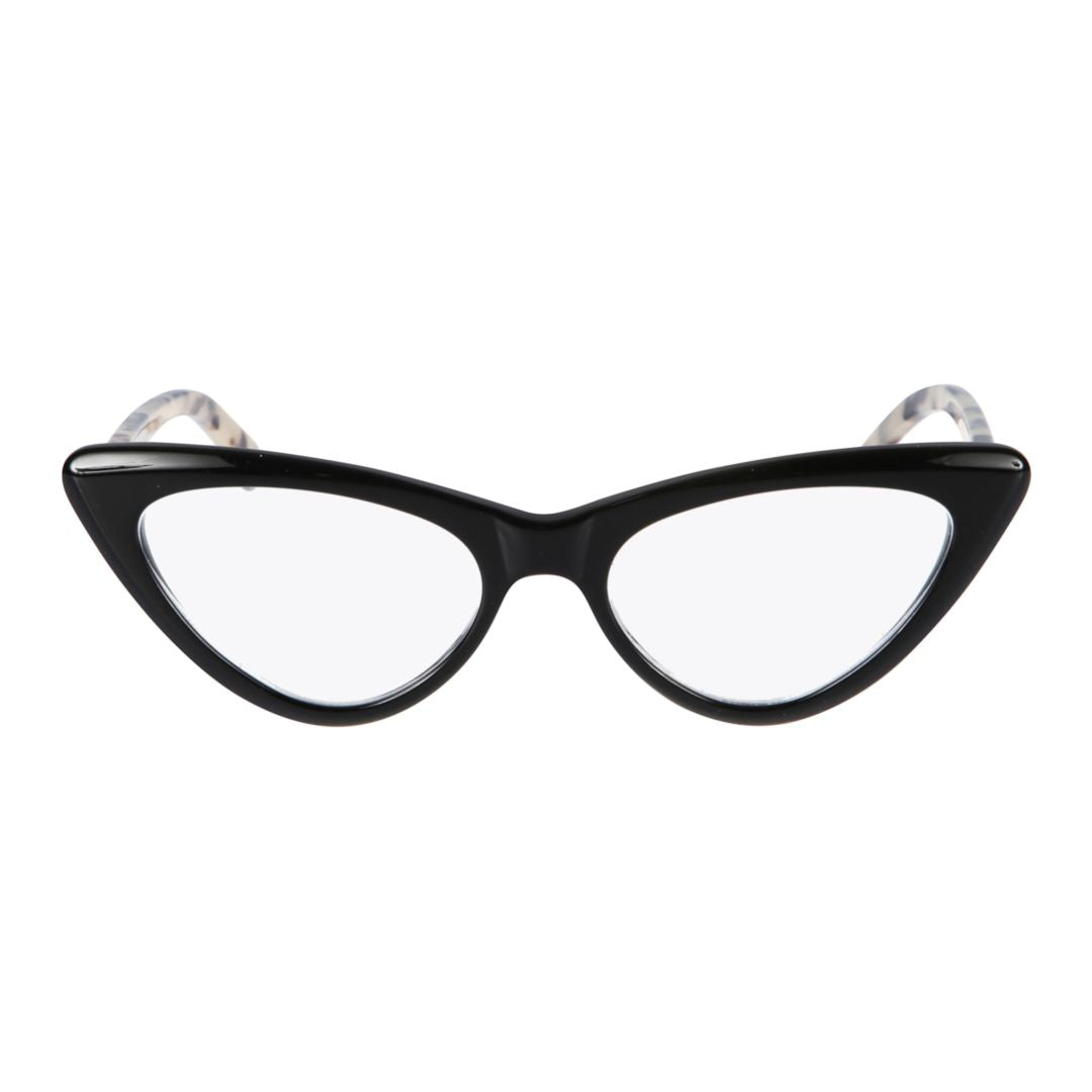 Papilio Bold Cat-Eye Sunglasses with Tortoiseshell Arms