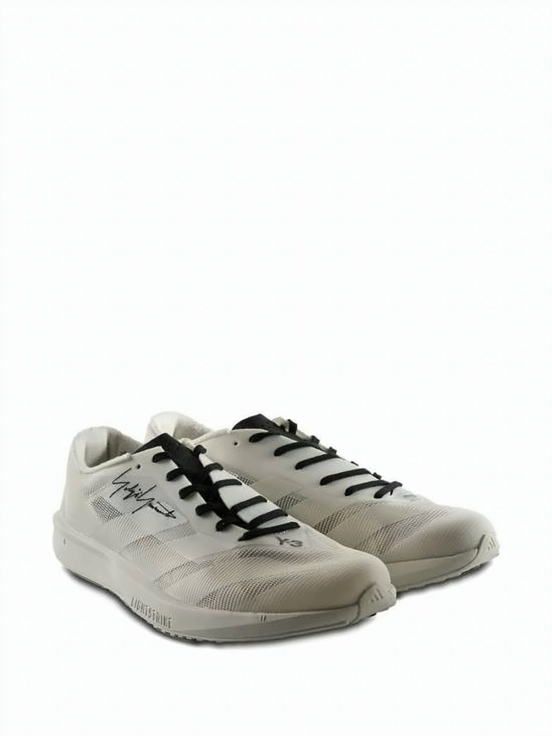 Low-Profile Sneakers with Translucent Textile