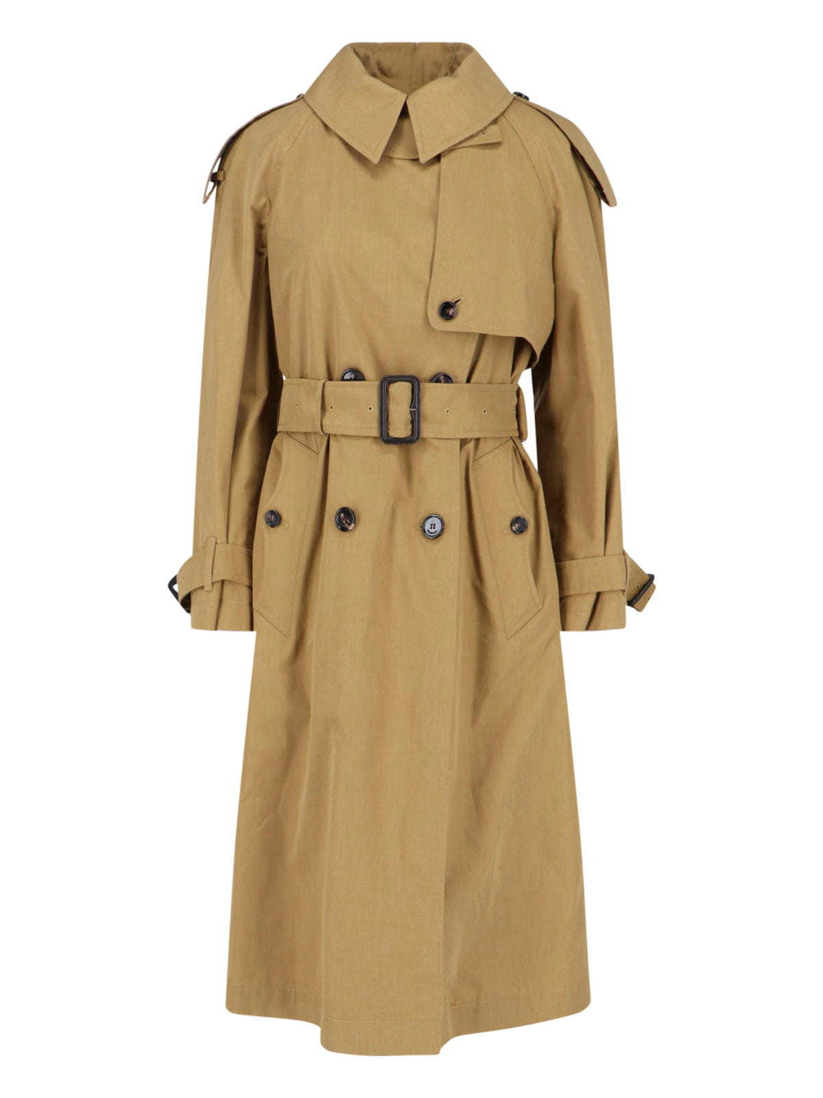 Structured Brown Jacket With Tailored Fit And Minimalist Design