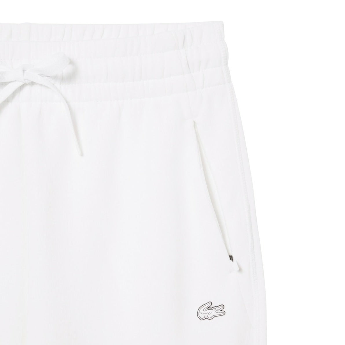 Relaxed Fit White Trousers