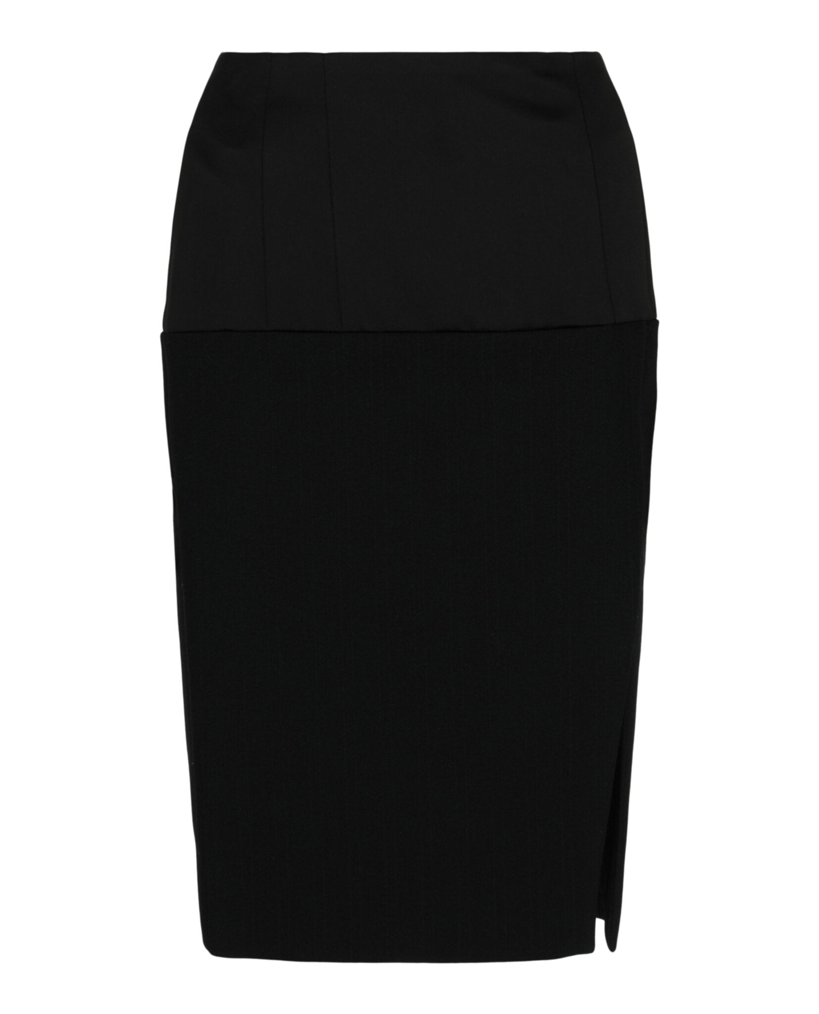 Wool Blend Mini Skirt