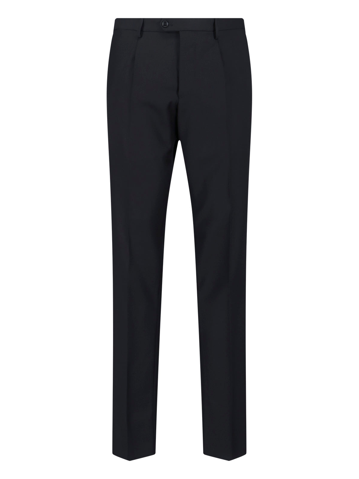 Single-Breasted Cutter Suit – Black