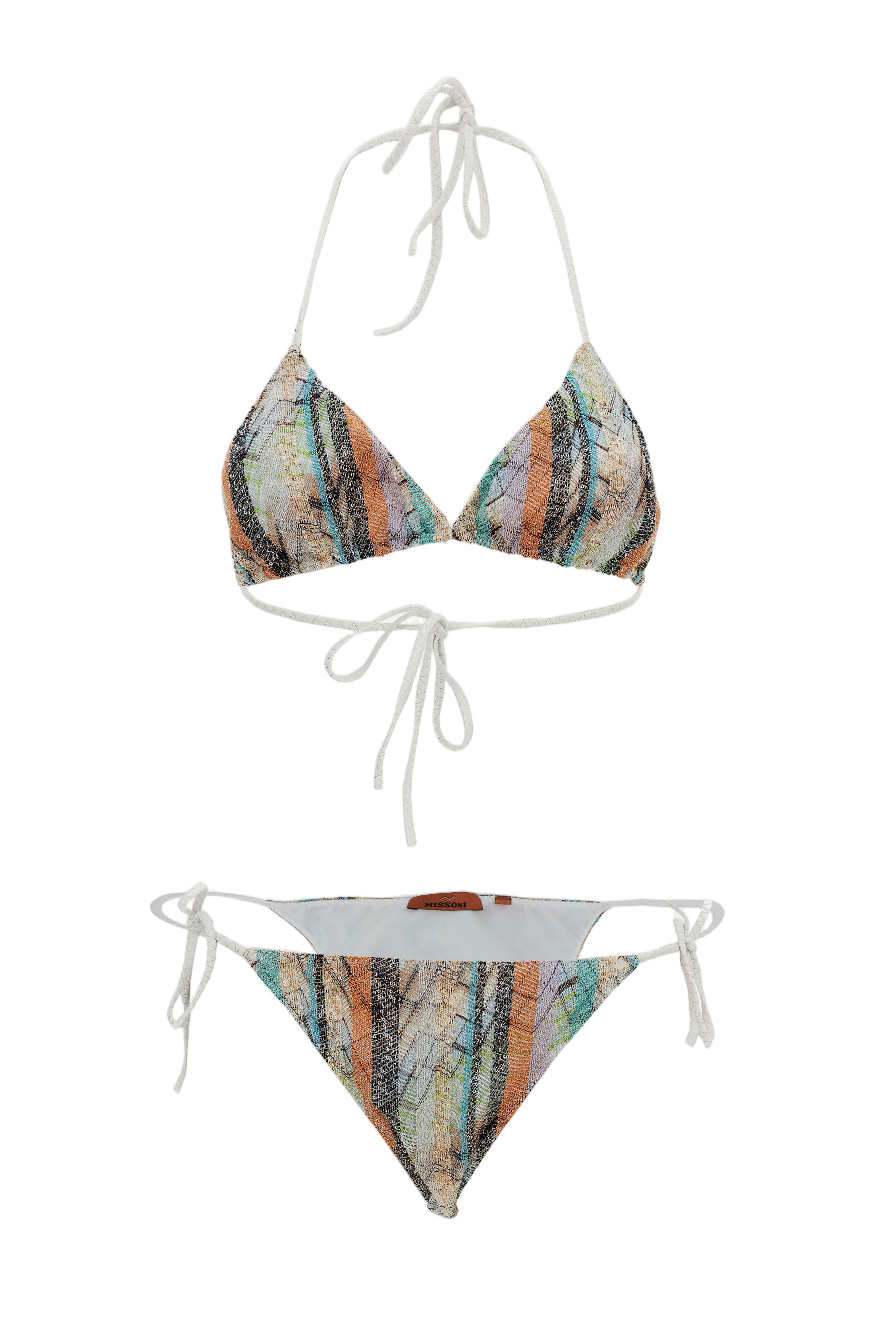 Missoni Multicolor Self-Tie Bikini