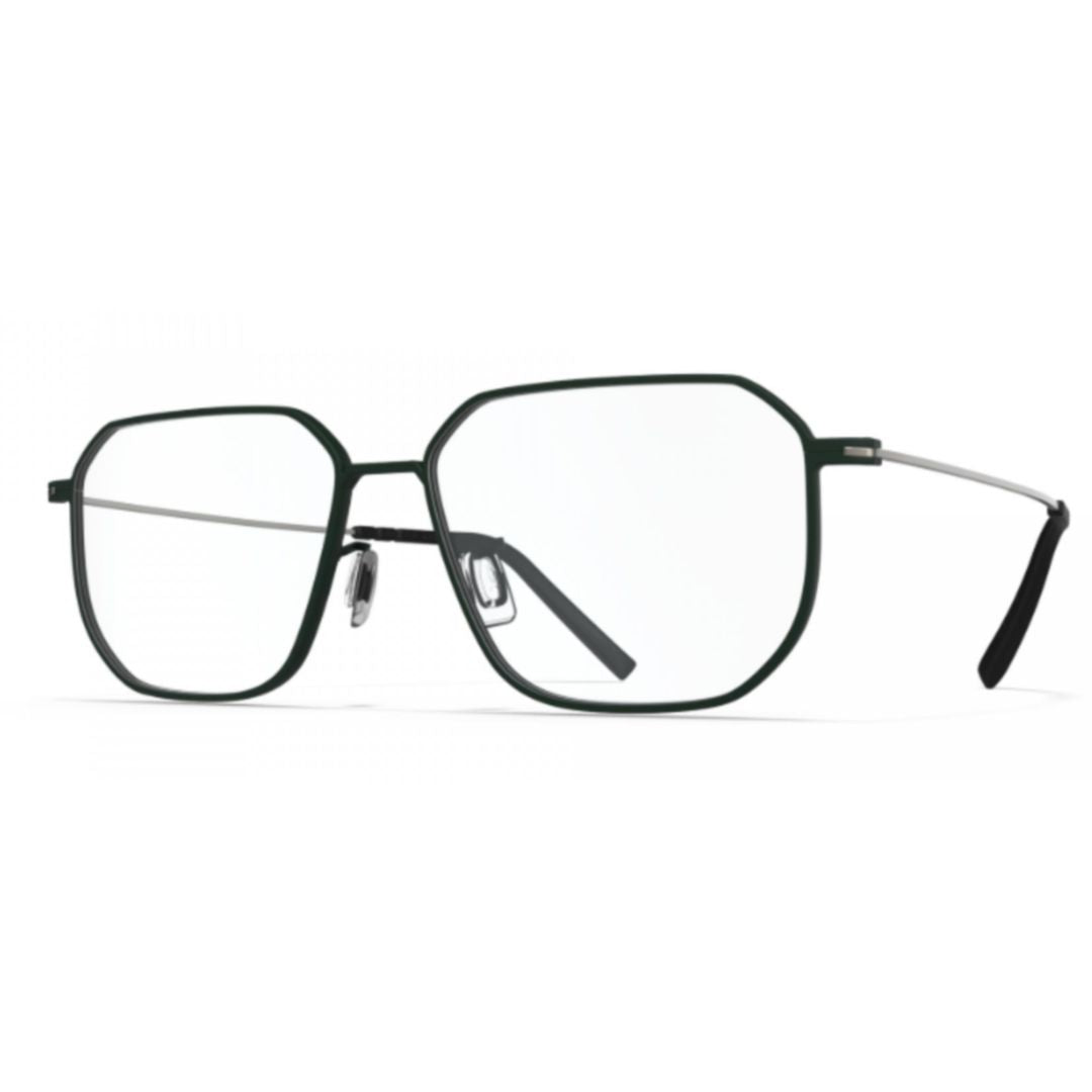 Bf1092 Mendocino Sleek Geometric Blackfin Eyeglasses in Beta-Titanium Alloy