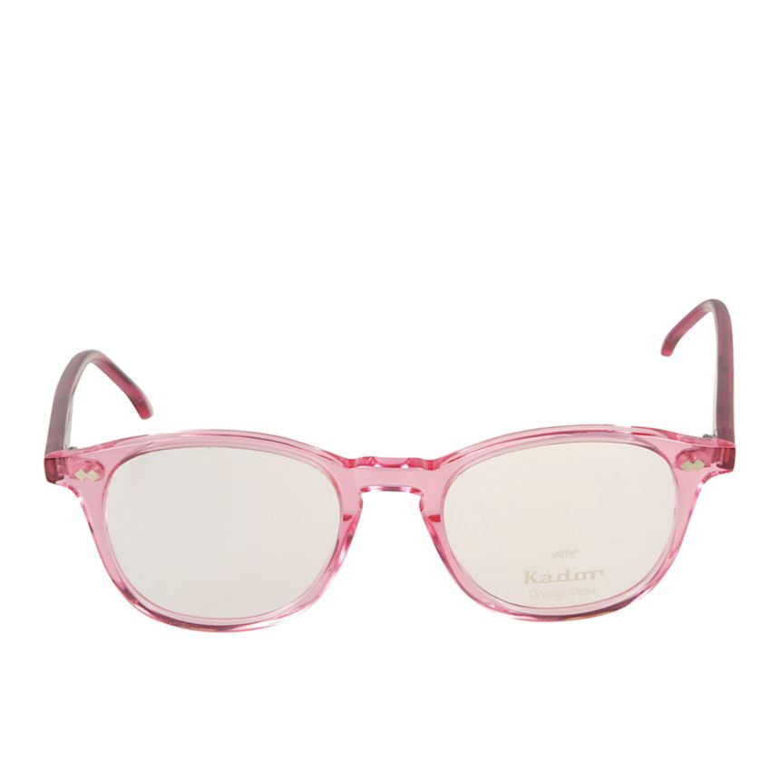 Pepper Translucent Pink Rounded Rectangular Eyeglasses