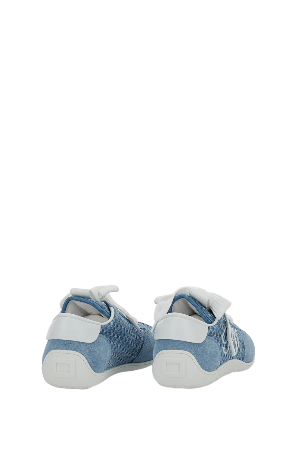 Low-Profile Blue Sneakers