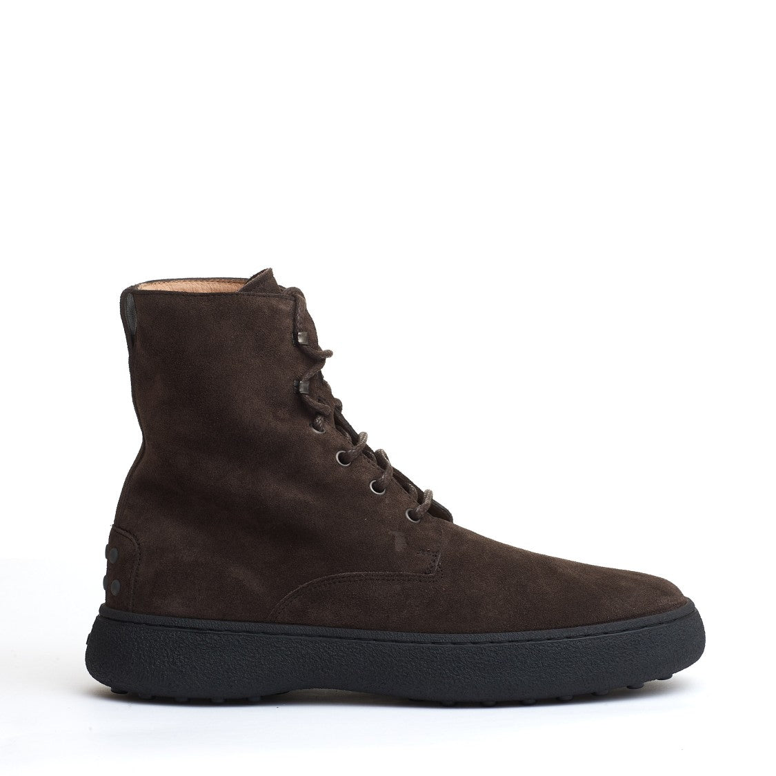 Polish Winter Gommino Suede Dark Brown