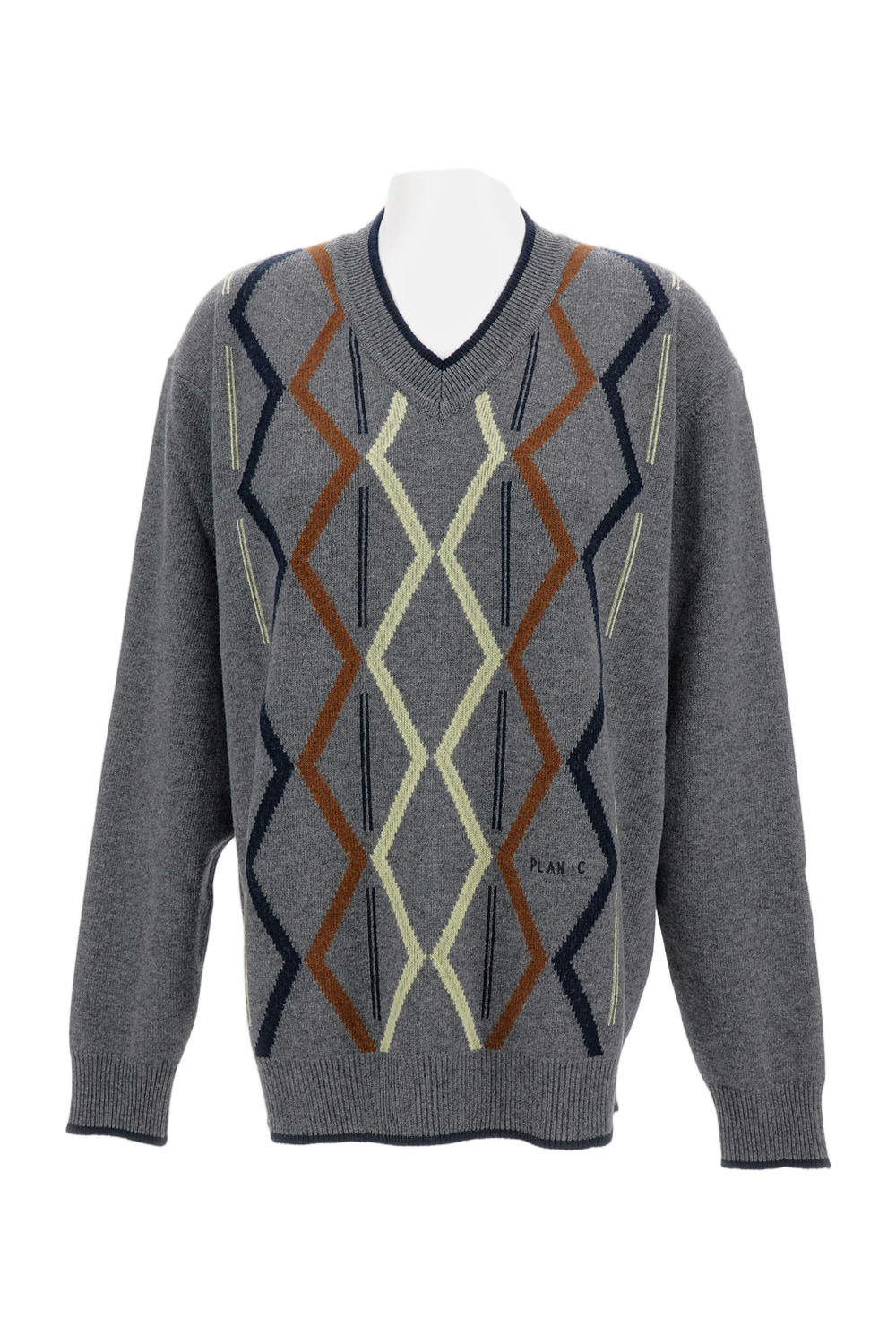 High Turtleneck Grey Knitwear