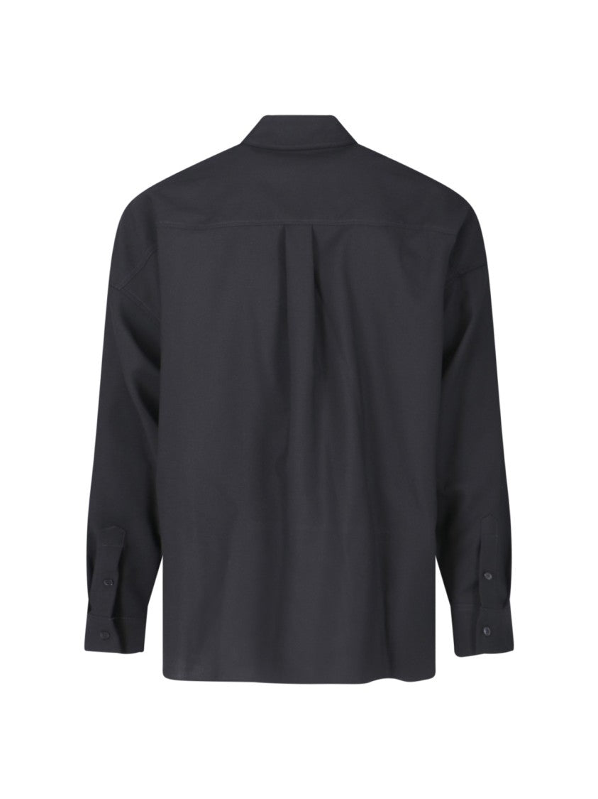 Two-Tone Shirt – Navy/Red/Black