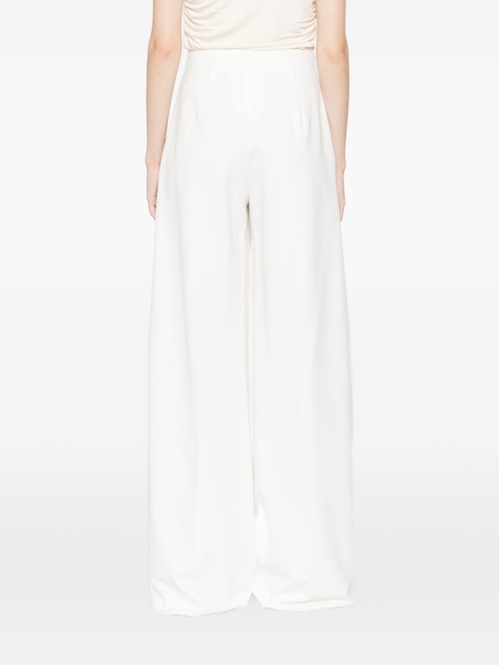 Wide-Leg Trousers With High Waist
