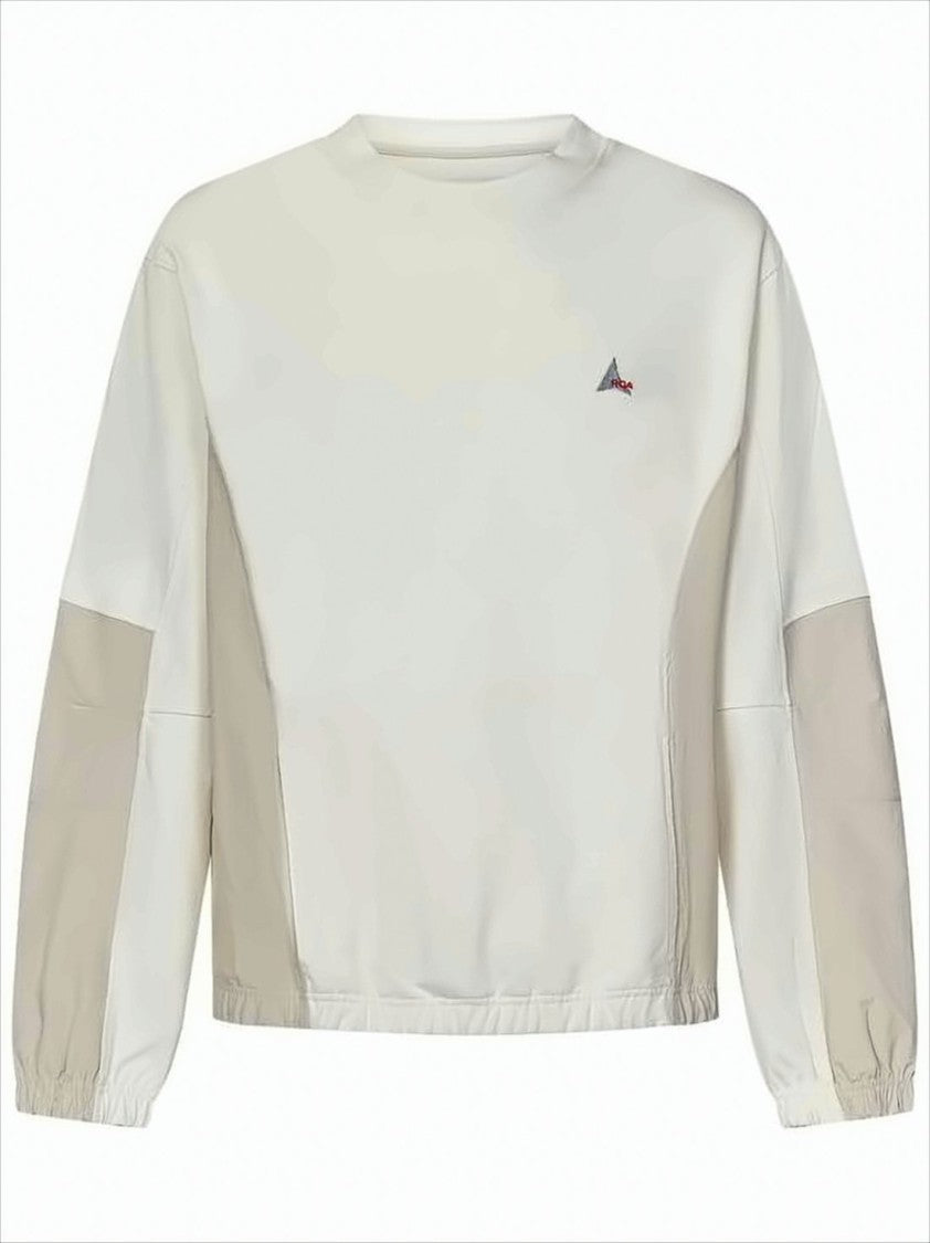 Long-Sleeve Relaxed Fit T-Shirt with Side Panels