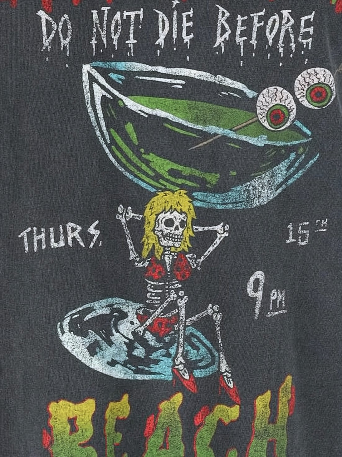 Vintage Graphic Short-Sleeve T-Shirt