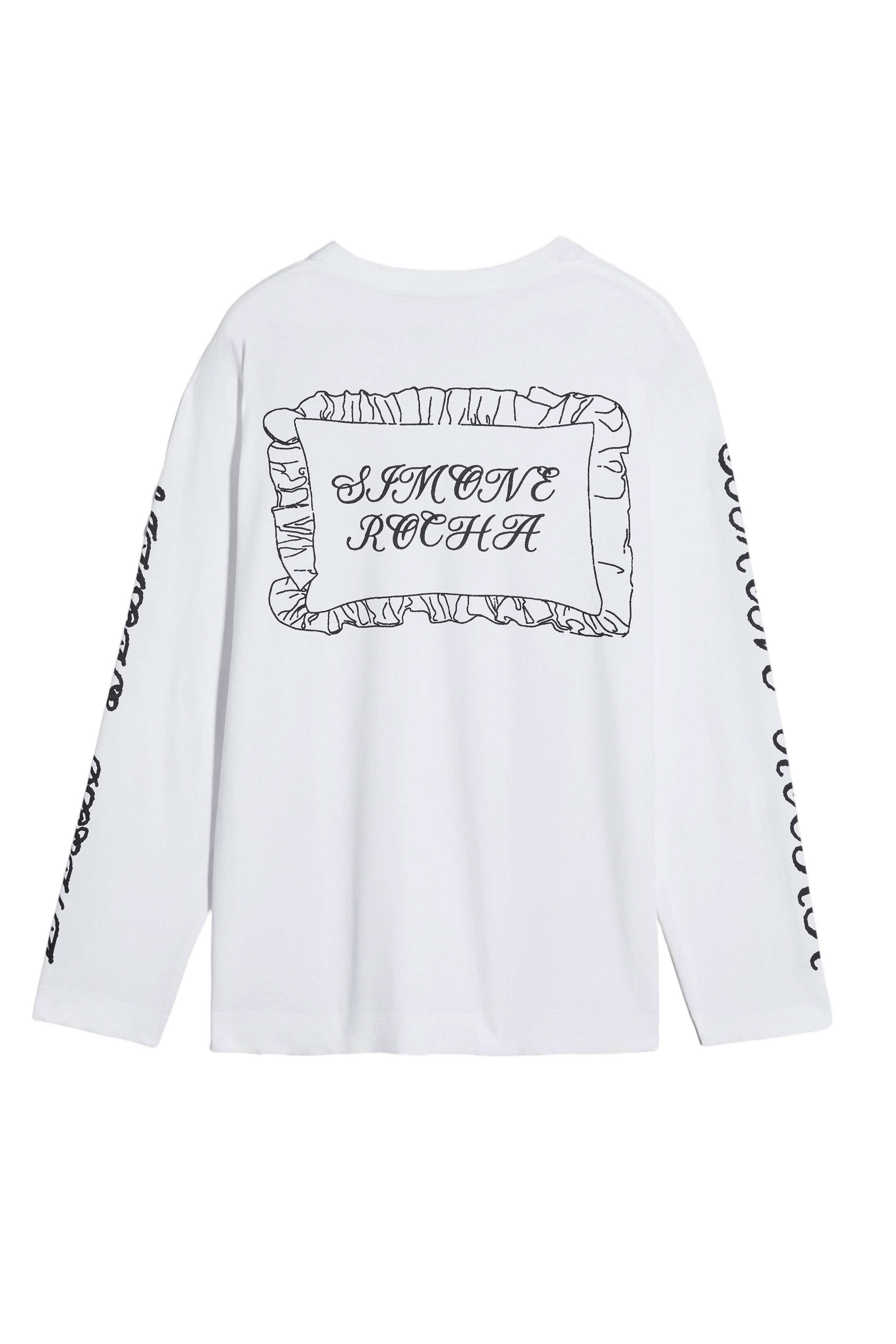 Pillowcase Logo Print Long Sleeve T-Shirt