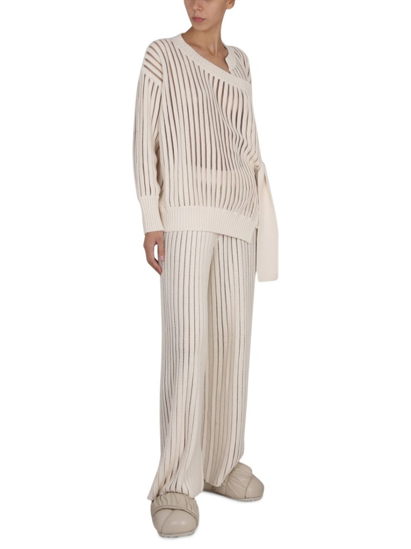 Relaxed Fit Wide Leg Pants