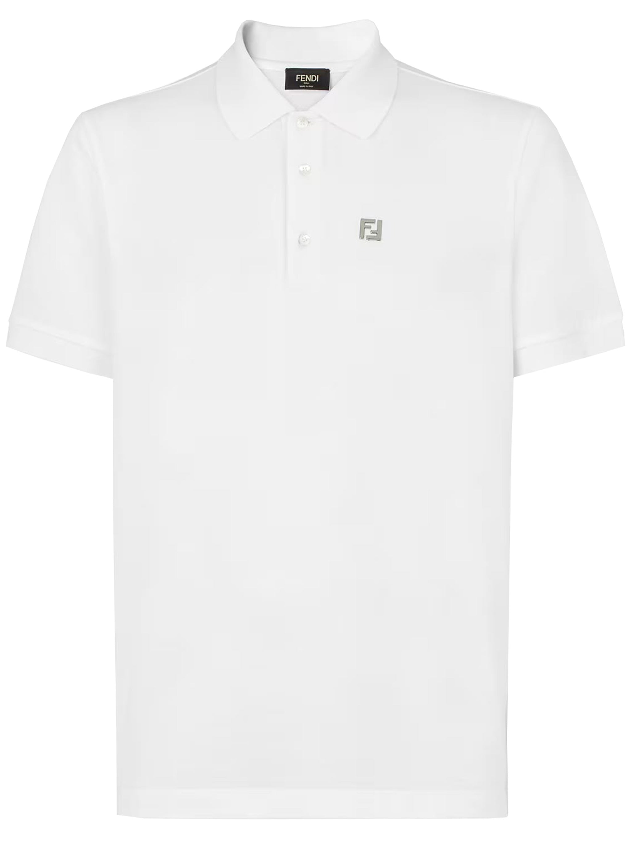 Slim-Fit Black Classic Collar Logo Polo